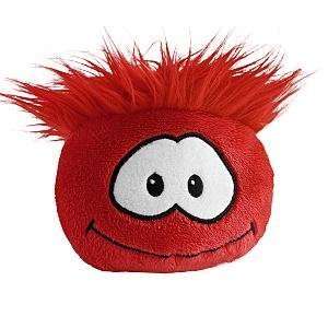   Disneys Club Penguin Plush Puffle   RED (4 inch) [Toy] Toys & Games