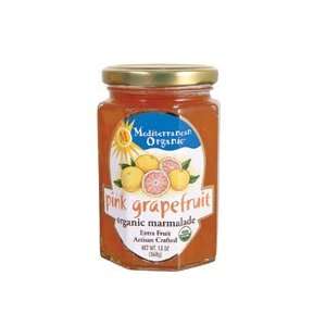 CASE, Mediterranean Pink Grapefruit Marmalade, Organic, 13 oz, 12 
