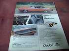 1968 dodge charger r/t ad/poster scat pack
