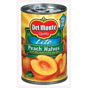 Del Monte Lite Peach Halves in Extra Grocery & Gourmet Food