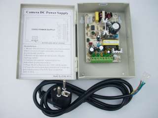 Output 12V DC 2 Amps CCTV Camera Power Supply Box  