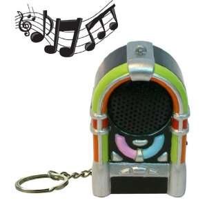  Mini Jukebox Speaker Keyring Amplifies Music from  