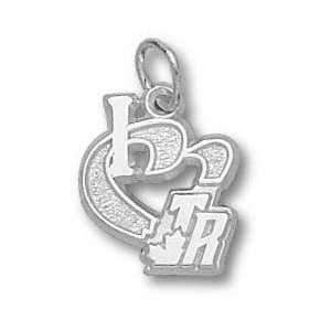   Silver I Heart Logo 3/4 Pendant 