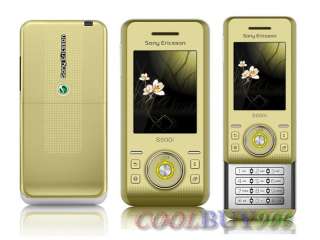 NEW SONY ERICSSON S500i GSM CELL PHONE UNLOCKED GOLD  