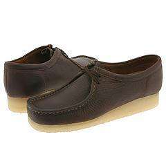 New Clarks of England Wallabee Brown Leather Men Shoes  