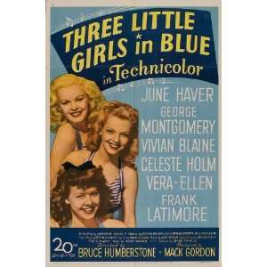  Three Little Girls in Blue Movie Poster (11 x 17 Inches 
