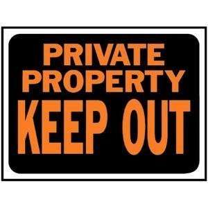  9x12 Private Prop Sign