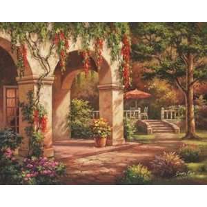  Arch Courtyard II by Sung Kim. size 28 inches width by 22 