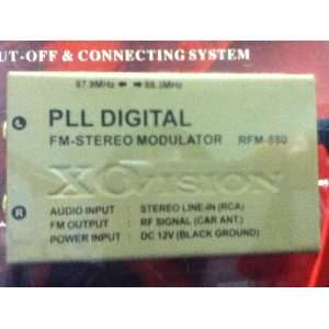  XO VISION PLL DIGITAL FM / STEREO MODULATOR Electronics