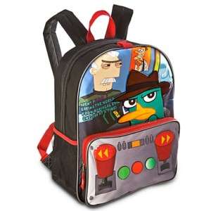 DISNEY PHINEAS & FERB AGENT P BACKPACK BOOK BAG ~ NWT  