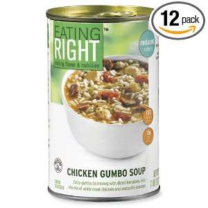 Eating Right Chicken Gumbo , 18.6 Ounce Tins (Pack of 12)  