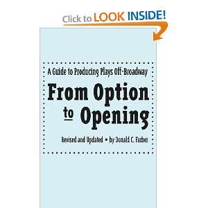  From Option to Opening Donald C. Farber Books