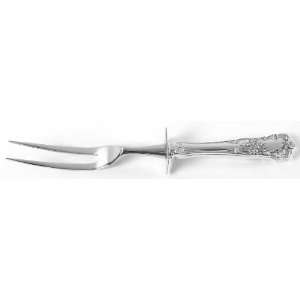   Stainless Prong Roast Carving Fork, Sterling Silver