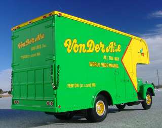 VR   1957 VonDerAhe VAN LINES Moving Van   First Gear  
