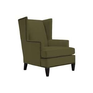  Williams Sonoma Home Anderson Wing Chair, Mohair, Moss 