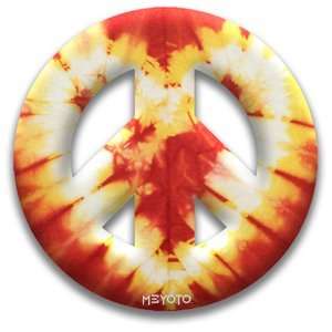    MEYOTO 5.5 Red Tie Dye Heart Vinyl Sticker
