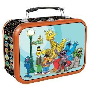  Sesame Street Lunch Box Tin Container (Rectangle Shape 