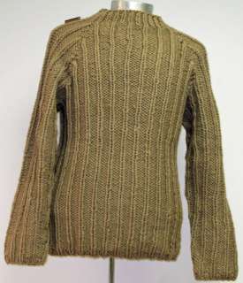 Dale of Norway Mens Handknit Tan Aiden Wool Sweater  