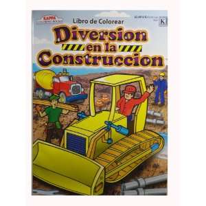   en la Construccion Spanish Coloring and Activity Book Toys & Games