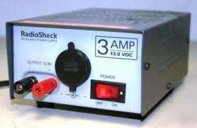 Radio Shack 22 504 DC Power Supply 3 Amp 13 8 Volt Regulated  