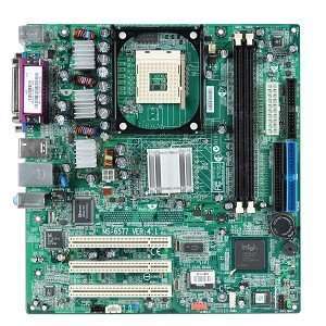  MSI MS 6577 Intel 845G Socket 478 mATX Motherboard w/Video 