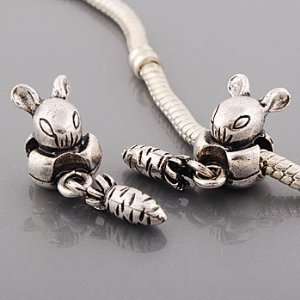   Gems Silver Plated Charm Fits Pandora/chamilia/troll Type Bracelets