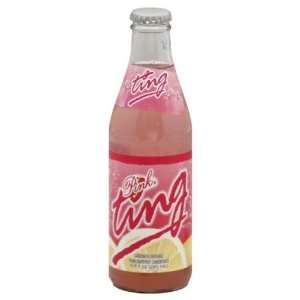 Soda Ting Pink Grpfrt, 9.6 Ounce (24 Pack)  Grocery 
