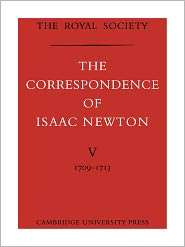 The Correspondence of Isaac Newton, Vol. 5, (0521085934), Isaac Newton 