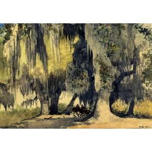  Oil Painting Live Oaks Winslow Homer Hand Painted Art 