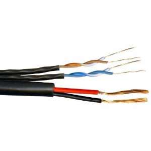  1000ft Balun Wire   Video/Date/Power Black Color 