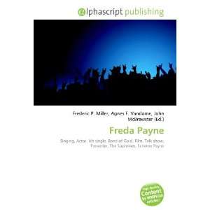  Freda Payne (9786132686671) Books