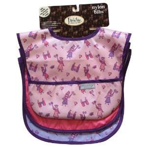  Frenchie Mini Couture Waterproof Feeder Bib with Flip Over 