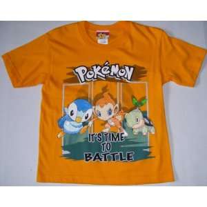  Pokemon Piplup Chimchar Turtwig T Shirt T Shirt Kids Size 