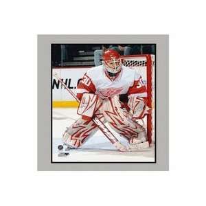  Chris Osgood Detroit Red Wings White Jersey 11 x 14 