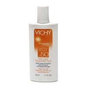 Vichy Laboratoires Capital Soleil SPF 50 Ultra Light Sunscreen Fluid 