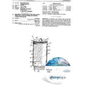   CATHODE INDICATOR TUBE HAVING IMPROVED ANODE AND MERCURY SOURCE