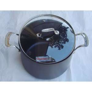  Hard Anodised 8qt Stockpot with Lid