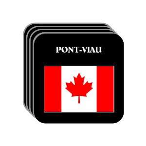  Canada   PONT VIAU Set of 4 Mini Mousepad Coasters 