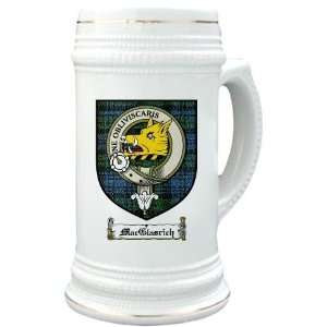  Macglasrich Clan Crest / Clan Badge 22 oz. Stein Mug 