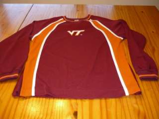 Virginia Tech VT long sleeve jersey shirt youth Large L 14 16  