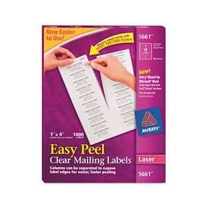  Avery® Clear Laser Mailing Labels