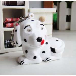  Led Spot Dog Keychain with Sound Toys & Games