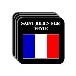  France   SAINT JULIEN SUR VEYLE Set of 4 Mini Mousepad 
