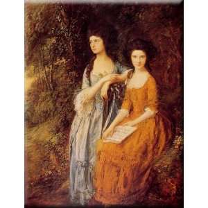   23x30 Streched Canvas Art by Gainsborough, Thomas
