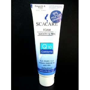  Scacare Facial Foam Anti aging Smooth & Firm Q10 Coenzyme 