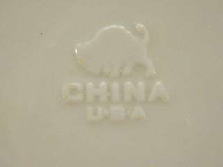 Vintage Buffalo China Restaurant Ware Oval Platter / Dish   White 