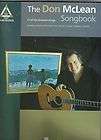 Don McLean SongBook Guitar Tab Song Book w/American Pie & Vincent