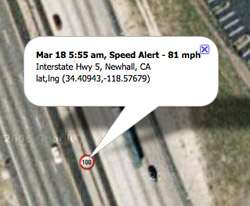   Speed Alerts / Geofence Alerts Hardwired   OBDII interface included