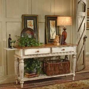   Wilshire Sideboard Table in Antique White 4508SB