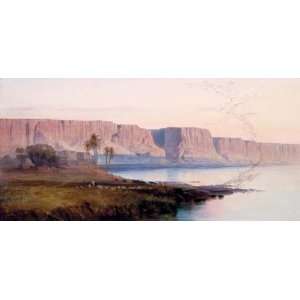  Hand Made Oil Reproduction   Edward Lear   32 x 16 inches 